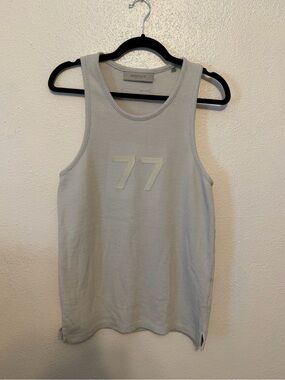 ESSENTIALS Men’s 77 Waffle Tank - Size 12